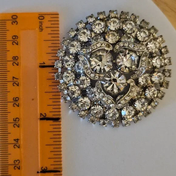 Stunning Rhinestone Brooch #5 - Picture 6 of 8